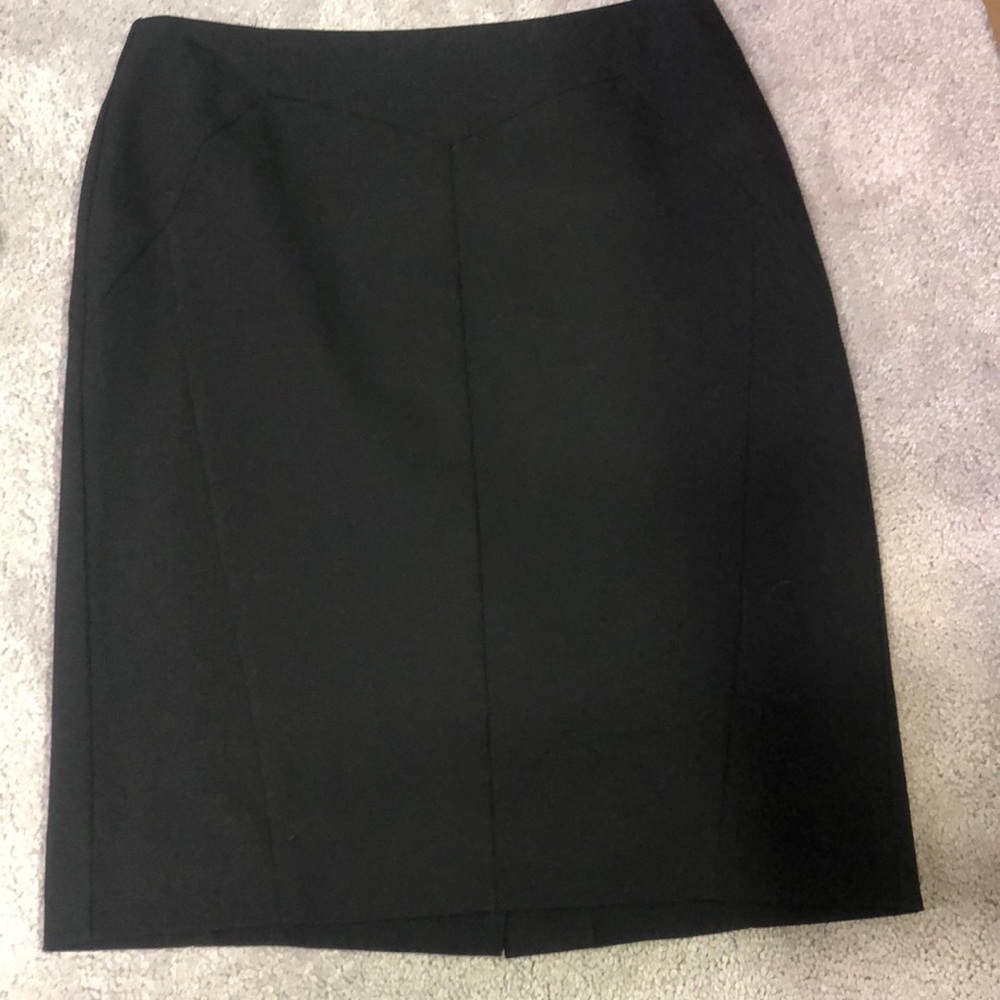 Black pencil skirt